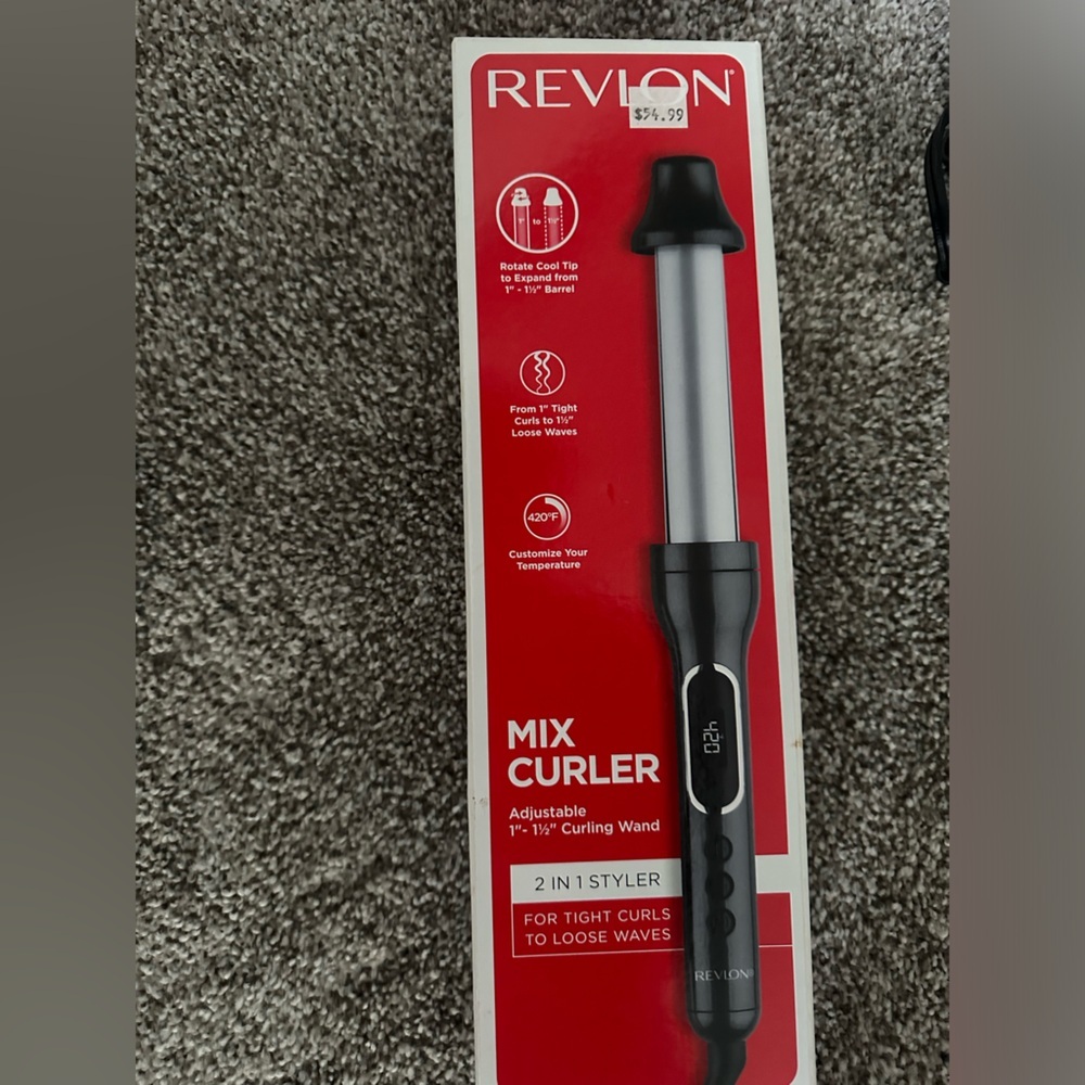 Revlon Mix Curler 2-in-1 Styler -NWT - Picture 3 of 4